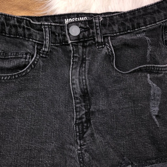 Mossimo high rise festival sz 11 frayed hem shorts - Picture 2 of 5